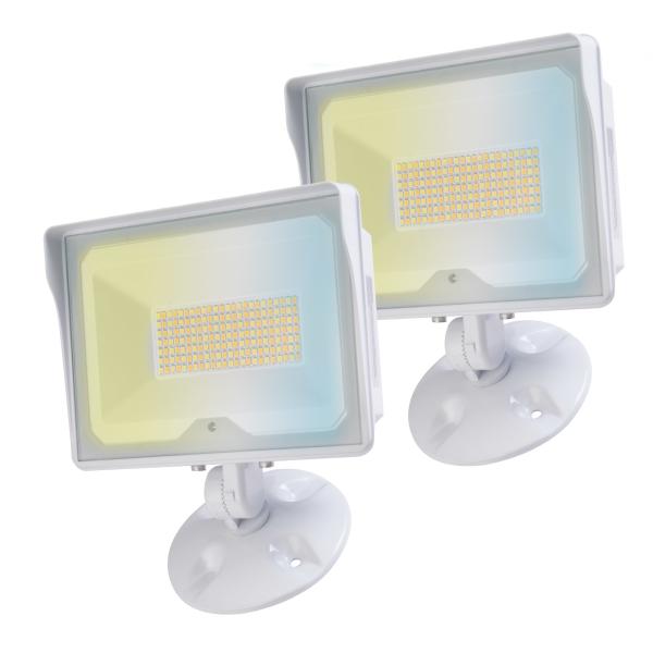 Foco LED de 55W para exteriores IP65 resistente al agua 3000K-5000K CCT