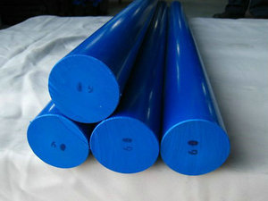 Отлитый в форму PA6 нейлон пластичная штанга для колеса, вала ролика, лопатки вентилятора 6mm x 1m