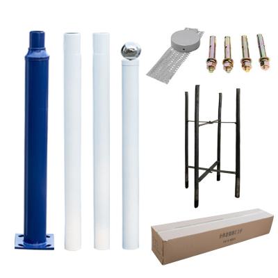 2m 2.5m 3m Light Pole Modern Lamp Post Galvanized Steel Split Type