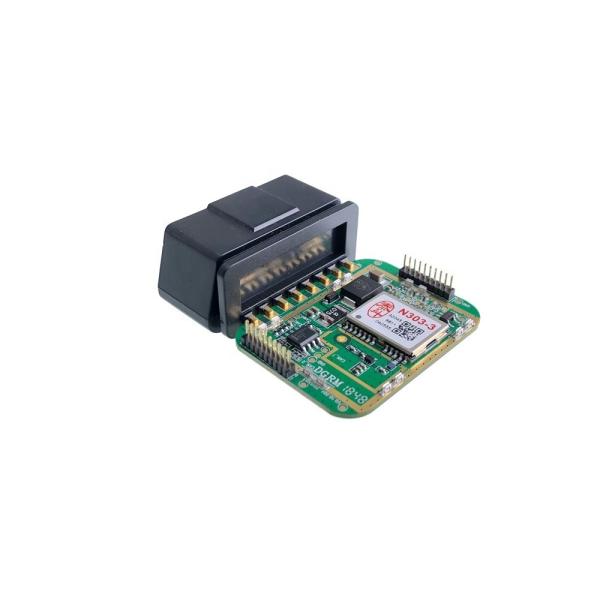 OBDII PCB Diagnostic Tool with Temperature Range -20-80C OBD II 2 Pin Connector Male Black Plug and OBD2 Connector Housing