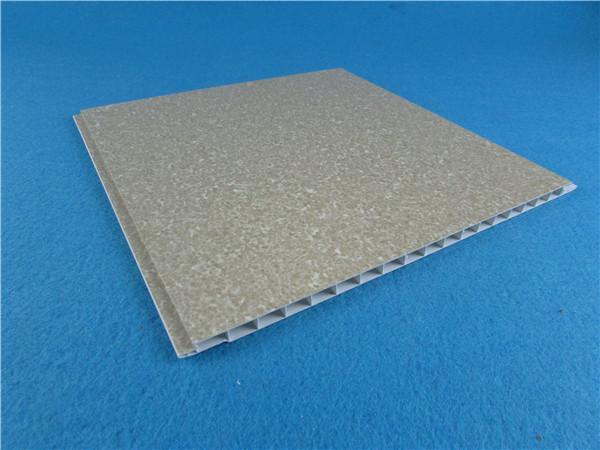 Hot Stamped PVC Waterproof Wall Panels / Ceiling Panel 250 * 5mm 25 Years Guarantee