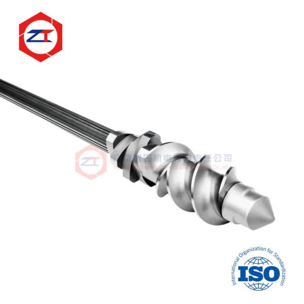 Durable Twin Screw Extruder Parts With 0.02mm Tolerances Custom Made