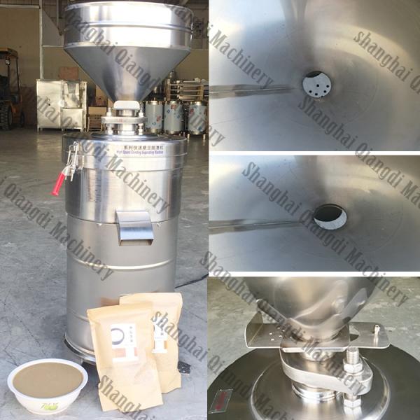 commercial full stainless steel sesame tahini butter paste grinder machine