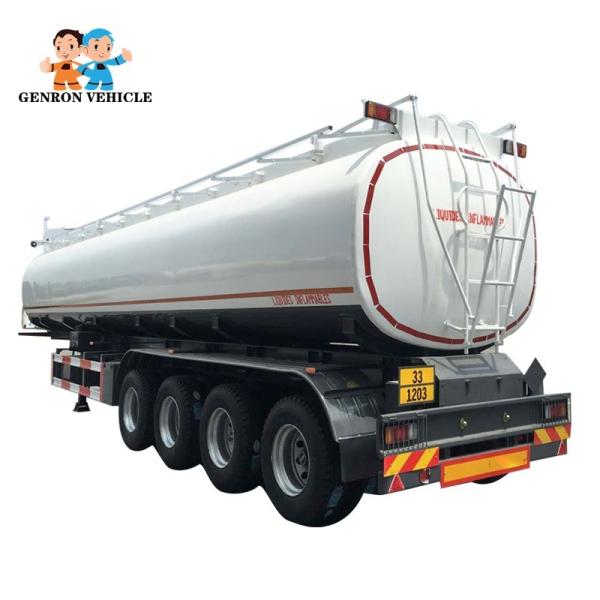 40-60T Petroleum Tanker Trailer 3 Axles Oil Tanker Truck Trailer Vehicle