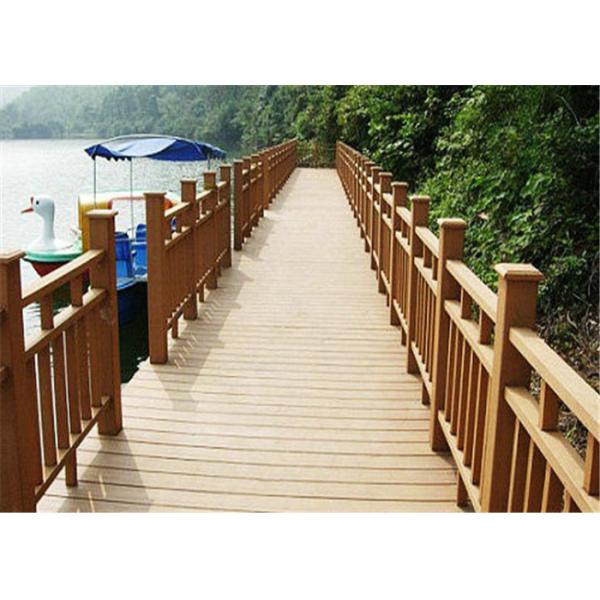 Wood  Plastic Composite Eco-friendly 100% recycle Decking Board
