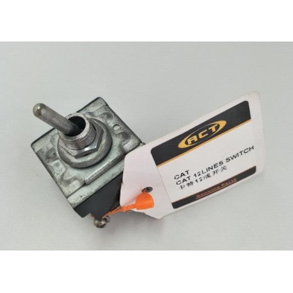 E320B / C Caterpillar Excavator Spare Parts 12 Lines Switch  Silver Aluminium