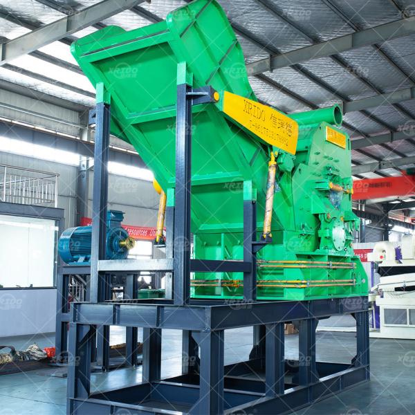Hydraulic Scrap Metal Shredder Recycling Aluminum Metal Shredding Machine
