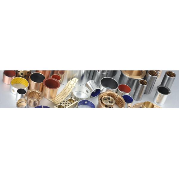 Steel Backed Bronze Bimetal Bearing Bushes Lubrication Free