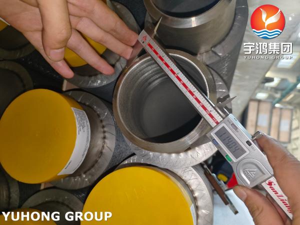 ASTM A376 TP347H Stainless Steel Seamless Pipe Solid Fin Tube With Carbon Steel Fin Strip