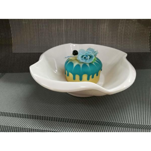 Верхняя часть Дя.18КМ границы пластикового цветка шара десерта Диннерваре фарфора декоративная