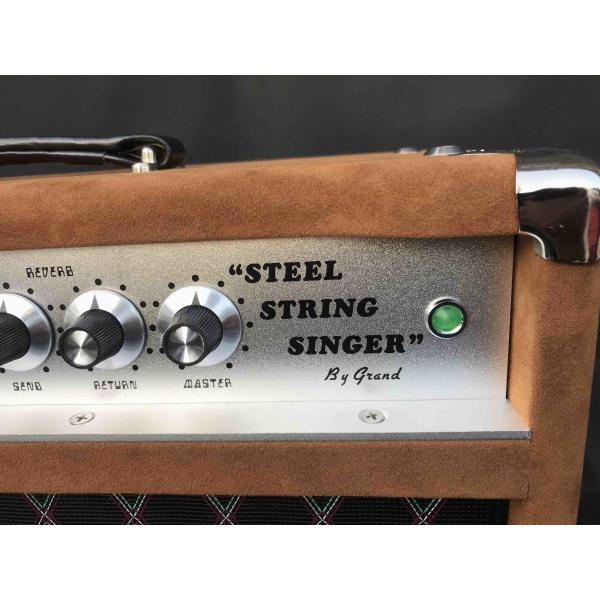 2024 HOT!!! Dumble #002 Version Clone SSS20-Steel String Singer SSS Tube Amp Head 20Watt in Suede Brown with Original Knobs
