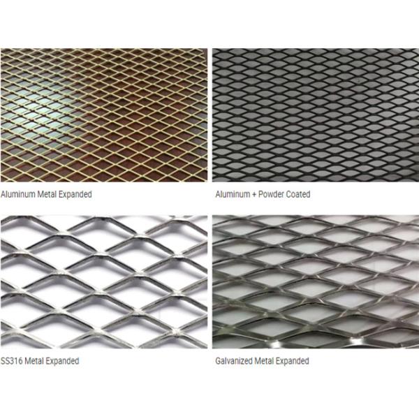 сетка металла на открытом воздухе стены красного цвета размера отверстия 100mm декоративная расширенная