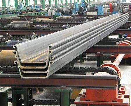 Type 2 400x100x10.5mm Hot Rolled U Type Steel Sheet Piling For Construction