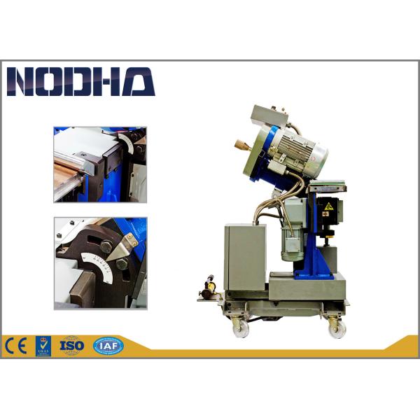 8 To 60mm Thick Portable Plate Beveling Machine Vertical Facing D X Type