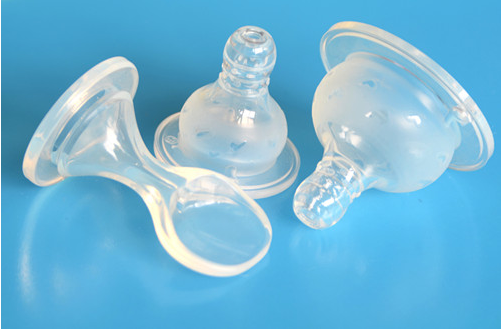 Soft Silicone Baby Products Phthalate Free , Rubber Nipples For Baby Bottles