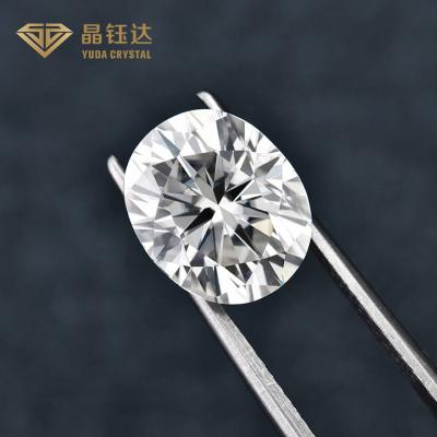 1ct-10ct certificou o diamante polonês branco crescido dos diamantes do laboratório