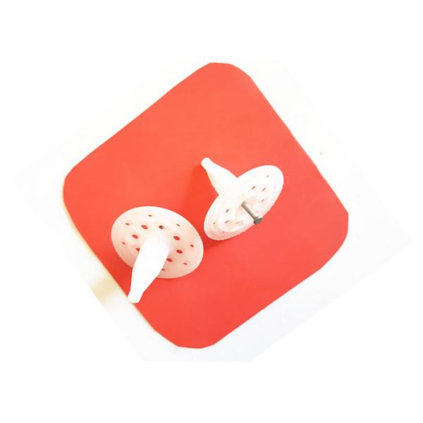 Insulation Anchoring Drive Pins 60mm Base Size For Securing Concrete Walls