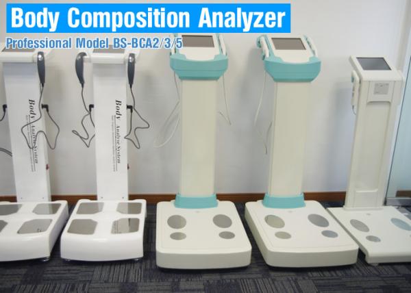 Vertical Segment Human Body Composition Analyzer Equipment For Clinic Healthy Test