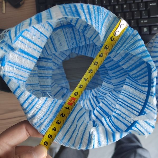 High Strength HDPE Flexible Permeable Pipe Drainage Hose For Highway Tunnel Soft Soil Drainage