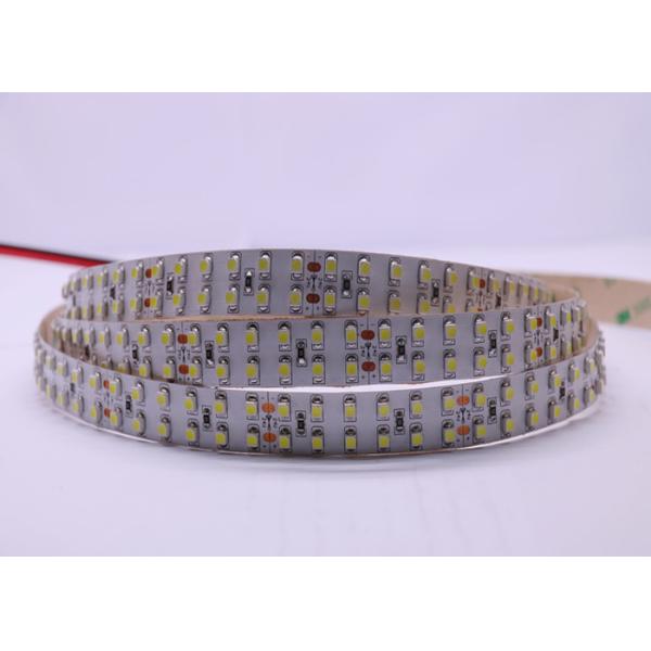 Mètre flexible à deux lignes des bandes 5 du lumen élevé 3528 SMD LED 1200 LED