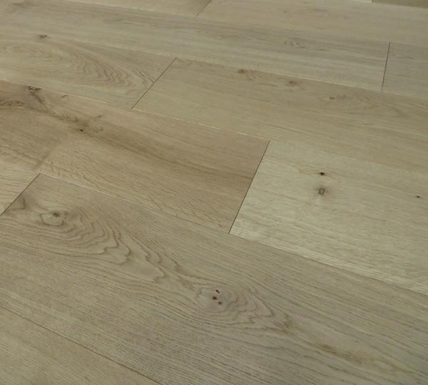 240mm/9.5 Wide Natural Oak Engineered Wood Flooring, Selected ABC Grade