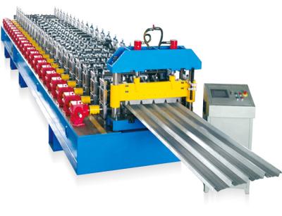 5.5KW Main Motor Power Wall Panel Roll Forming Machine For Construction Material