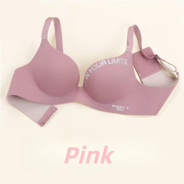Seamless Small Breasts Bra for Women Gathered One-piece Wire-free Side Breasts Anti-sagging Lifting and Adjustable Bra