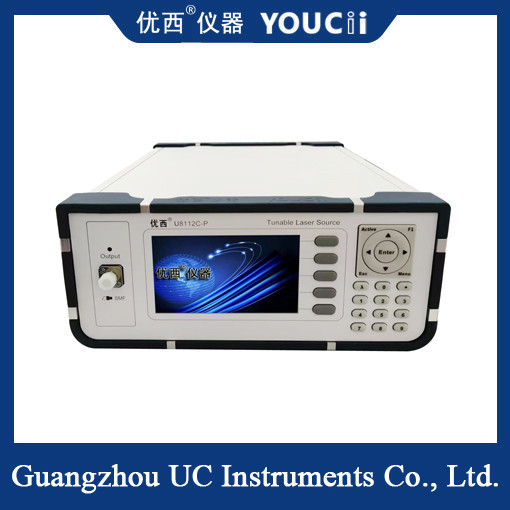 C帯ベンチトップ調節可能なレーザー源 1525-1568nm/ 25 dB 輸出電源