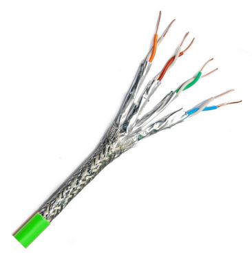Cabo Lan Ethernet 24Awg SFTP Cat 8 interno externo 100m 305m 500m