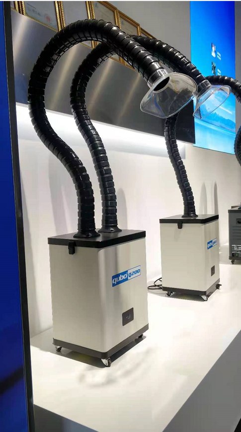 Многофункциональный небольшой экстрактор перегара 125W для дыма Прыпіканне
