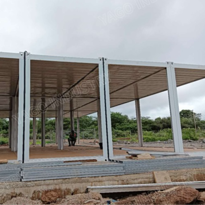 Prefabricated Steel Structure Building & Modular Industrial Workshop with High-grade Q235B or Q345B Steel