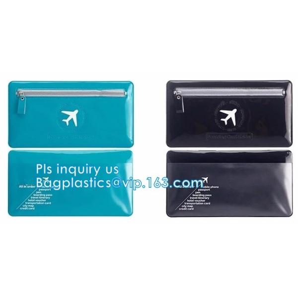 PVC zipper bag transparent plastic self-sealing bag socks plastic bag stationery bags custom, vinly slider zipper packag