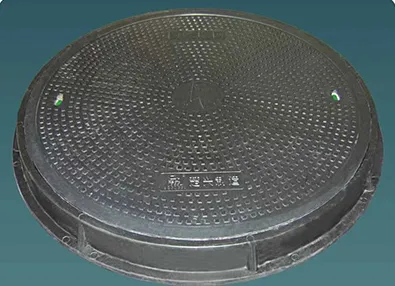 High-Strength SMC Power Manhole Cover with Rubber Seal & ISO9001 Approval (φ960mm,
