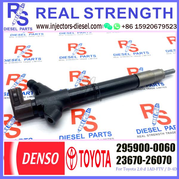 Common Rail Injector 2959000060 23670-26070 295900-0060 2367026070