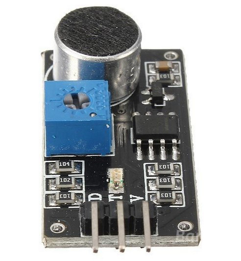 Sound Detection Sensor Module for Arduino Intelligent Car 4 - 6V