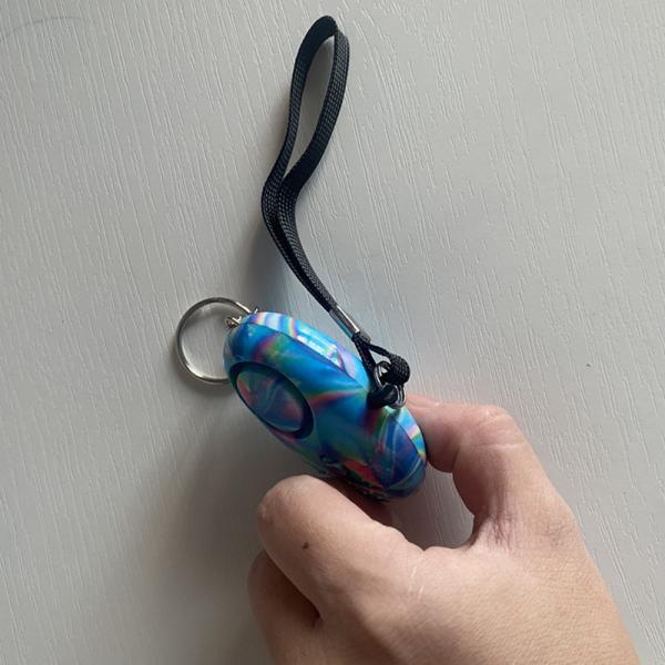 Multifunctional Personal Keychain Alarm 130db For Women