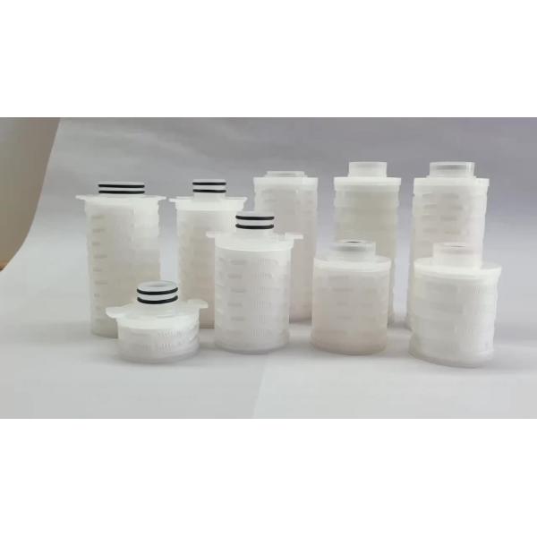 Плиссированный патрон воздушного фильтра фильтра ХВАК средств массовой информации промышленный 0,22 микрона