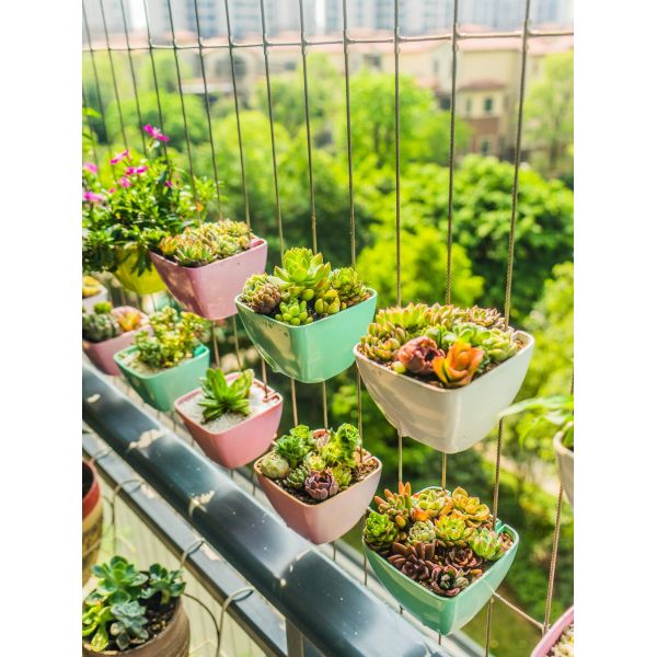 Plastic Invisible Grille Flower Pot Connector Developed for Easy Installation and Lasting Durability