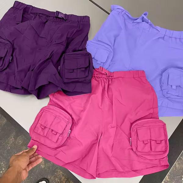 OEM Logo personnalisé Vêtements de rue Pour Hommes Fermeture à glissière Poche Shorts Cargo Gymnastics Supersize Basketball Noir Jogger Sports Cargo Pantalon