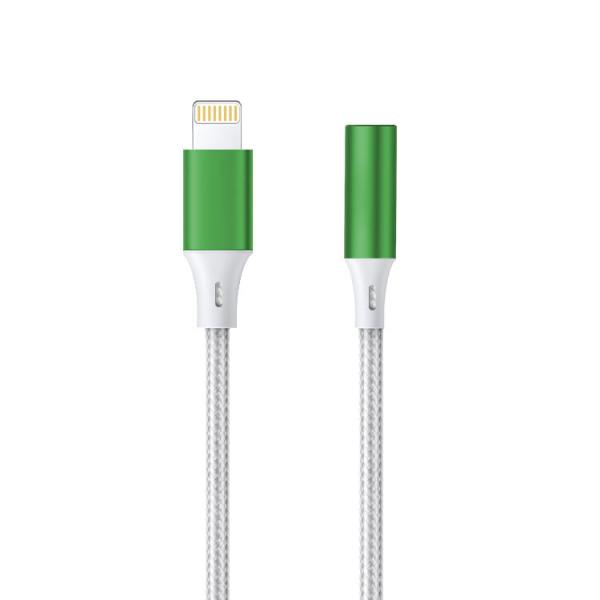 OEM 0.5M Stereo Aux Cable SGS Lightning To Auxiliary Cable