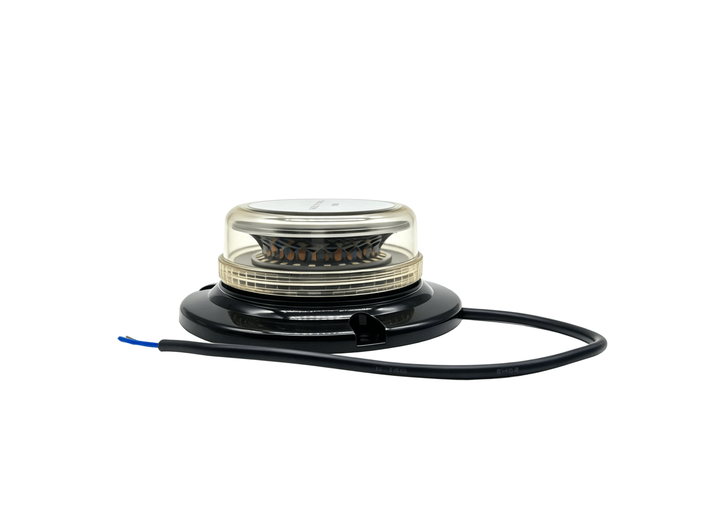 RD-208D LED Rotating Warning Light White Xprite Type for Forklifts / Construction Vehicles