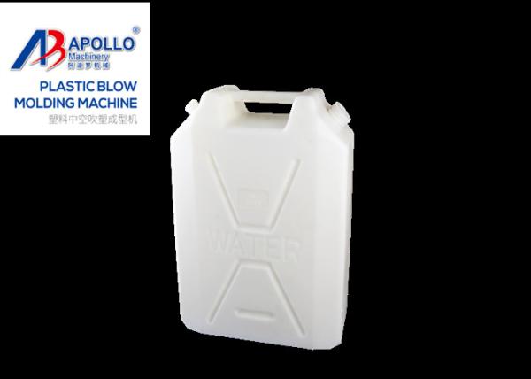 HDPE Plastic Blow Moulding Machine 10L Lubricant Oil Bottle Extrusion Easy Operation