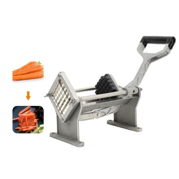 Professional stainless steel industrial kitchen fruit vegetable cheese slicerfinger potato chips cutter