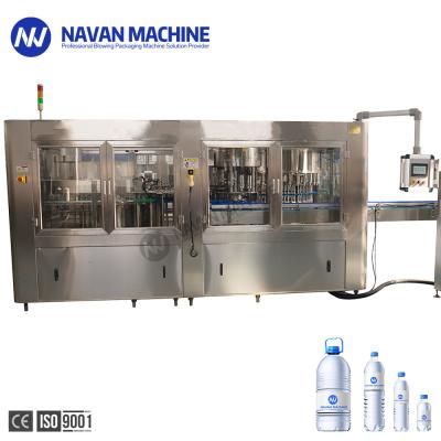 Automatic 40 Heads Rotary Bottle Rinsing Filling Capping Machine