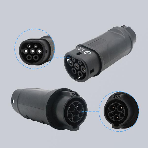 GB/T Type 1 Type 2 EV Charging Adapter EV Charging Accessories