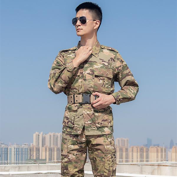 Multicam BDU Military Camouflage Uniform Polyester Cotton Army Bdu Uniform