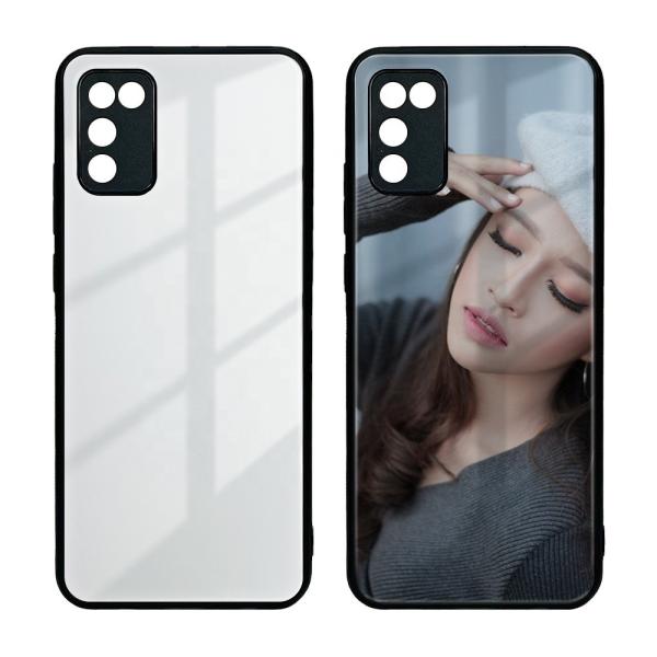 強化ガラス昇華電話ケースブランクカバー2D TPU PC電話ケース（Samsung用）