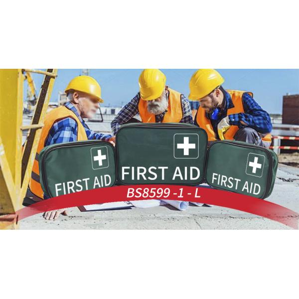 Estándar Británico BS8599-1:2019 Kit de Primeros Auxilios en el Lugar de Trabajo de Bajo Riesgo Manual para Tiendas Bibliotecas - Suministros Médicos de Emergencia Formación
