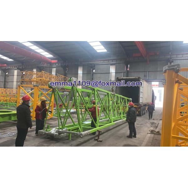 PT5020 50M Jib 8t Load Tower Crane 40m Free Lift Height Сертификация ISO CE EAC