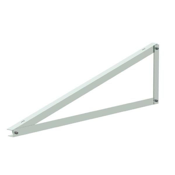 Triangle Photovoltaic Metal Roof Clamps For Solar Panels 60m/S Corrugated